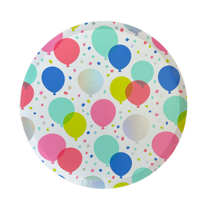 Jollity & Co. + Daydream Society - It's A Birthday Balloon Large Plates