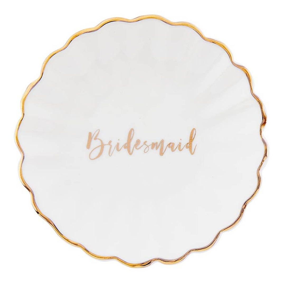 Angle - Earring + Tray Set-Bridesmaid