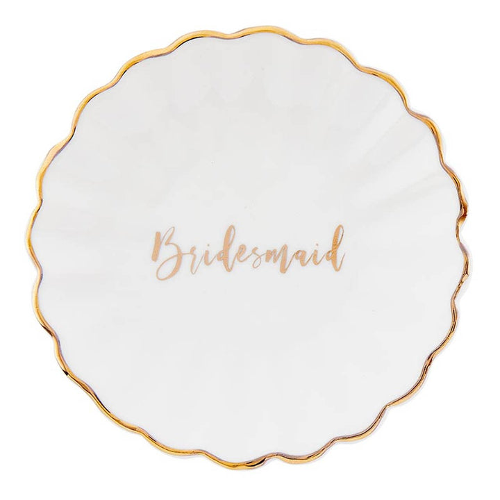 Angle - Earring + Tray Set-Bridesmaid