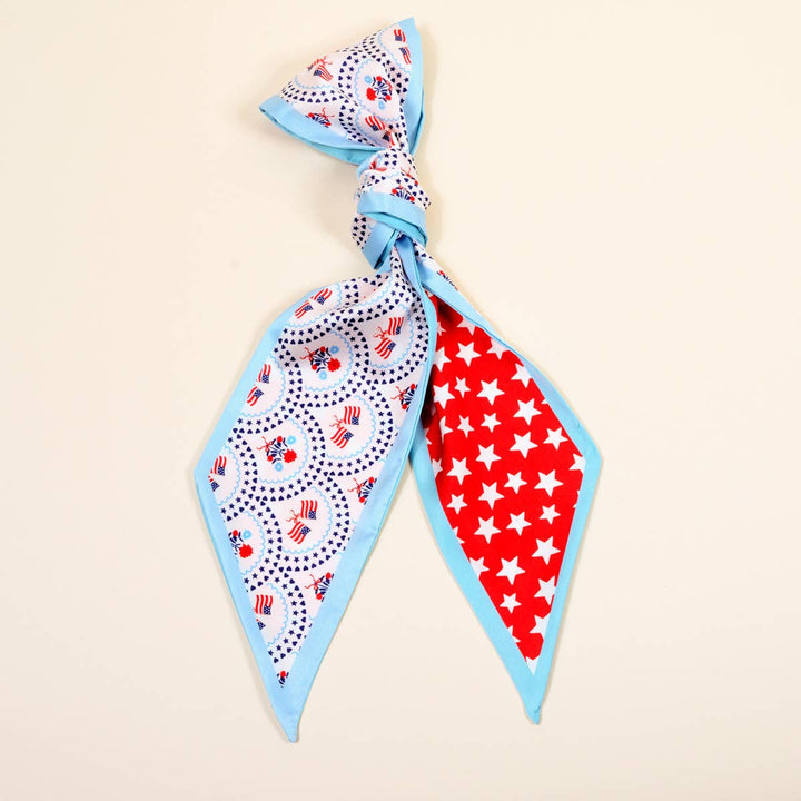 The Darling Effect - Twirl & Tie Scarf Accessory–All-American Darling