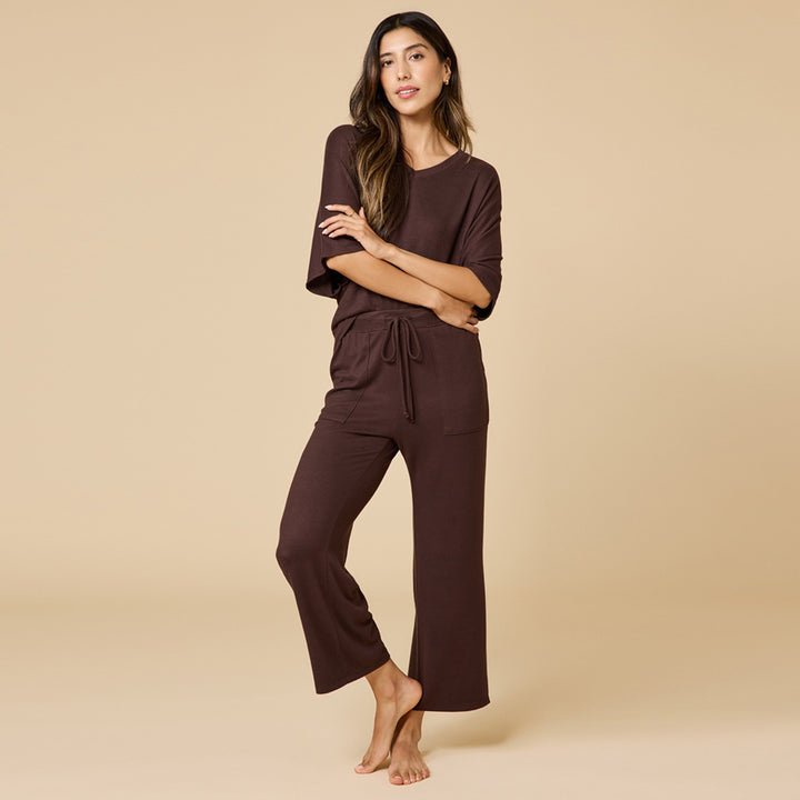 Dream Relaxed V-Neck Capri Set
