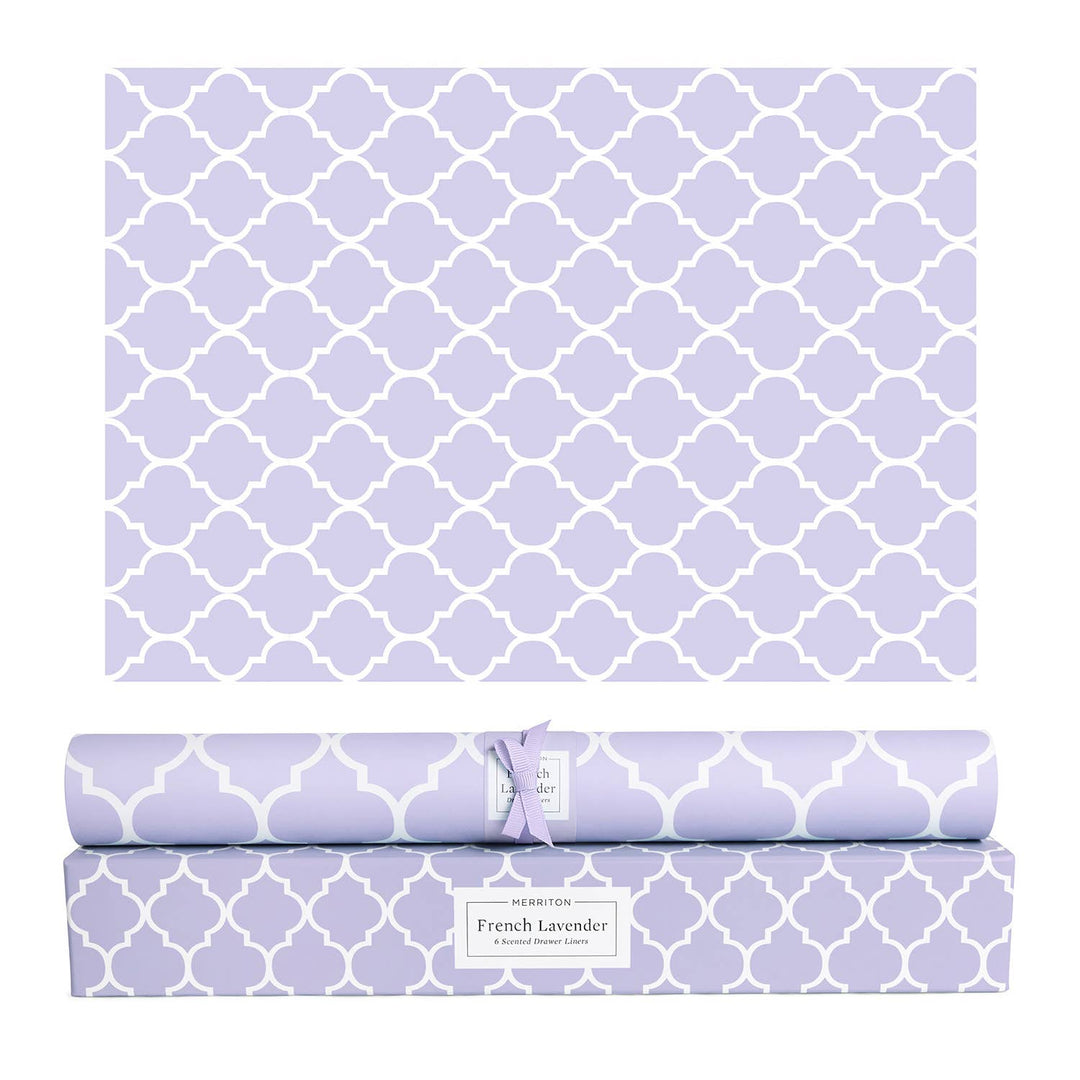 Merriton - Scented Drawer Liners - French Lavender (6 Sheets)