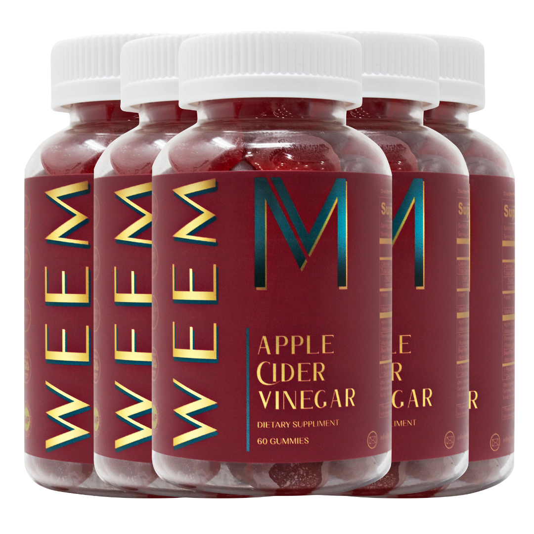 WEEM - Apple Cider Vinegar Gummies – All the Benefits in One Bite: 1 Month Supply