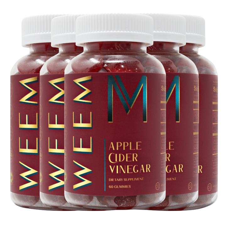 WEEM - Apple Cider Vinegar Gummies – All the Benefits in One Bite: 1 Month Supply