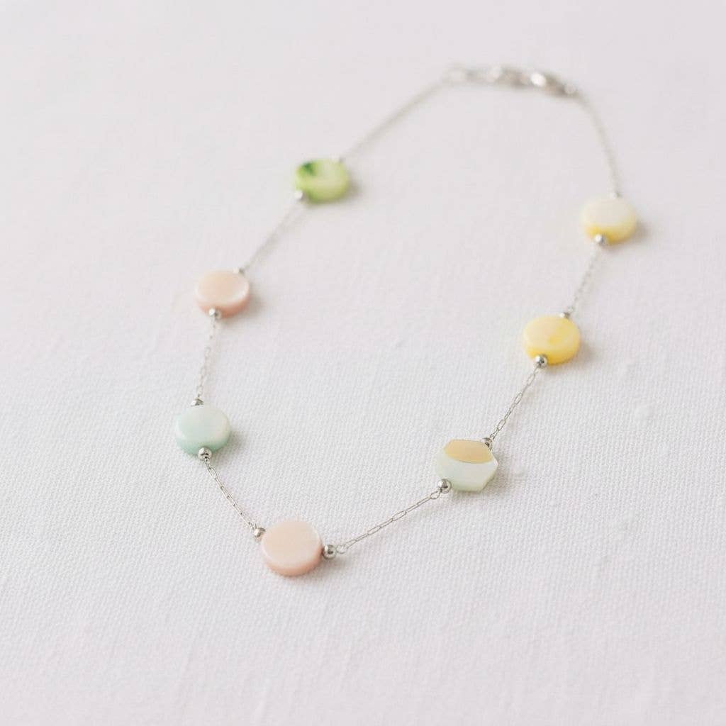 paperln - Pearl Heart Shell Necklace: A24