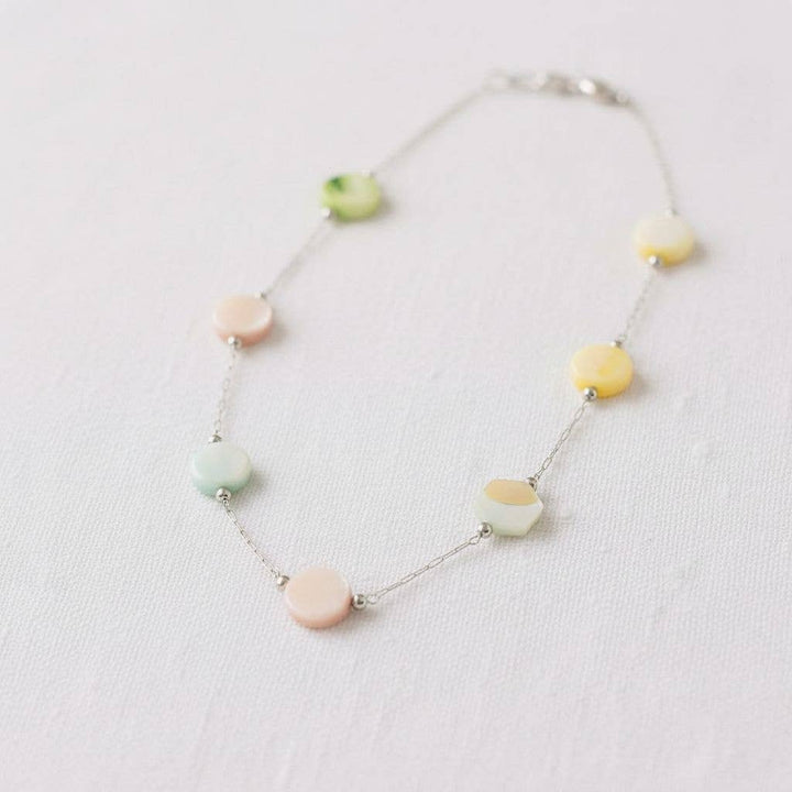 paperln - Pearl Heart Shell Necklace: A24