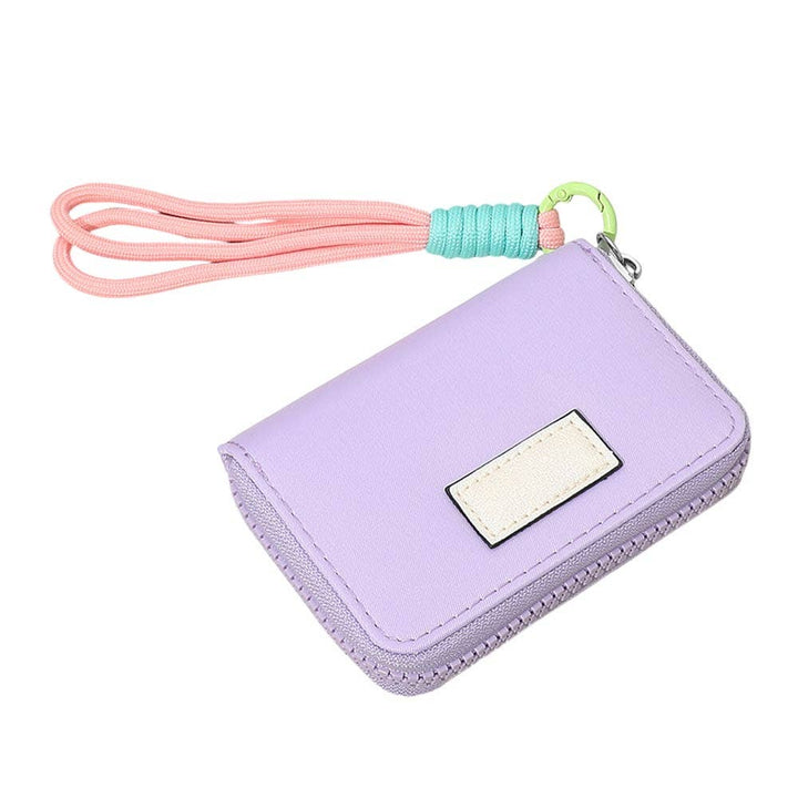Sensibling Corp. - Compact Zip Around Mini Wallet: Pink