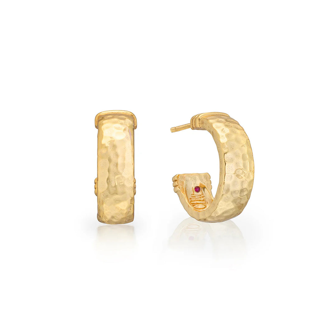 Cleopatra Classic  Hoop Earrings - Gold