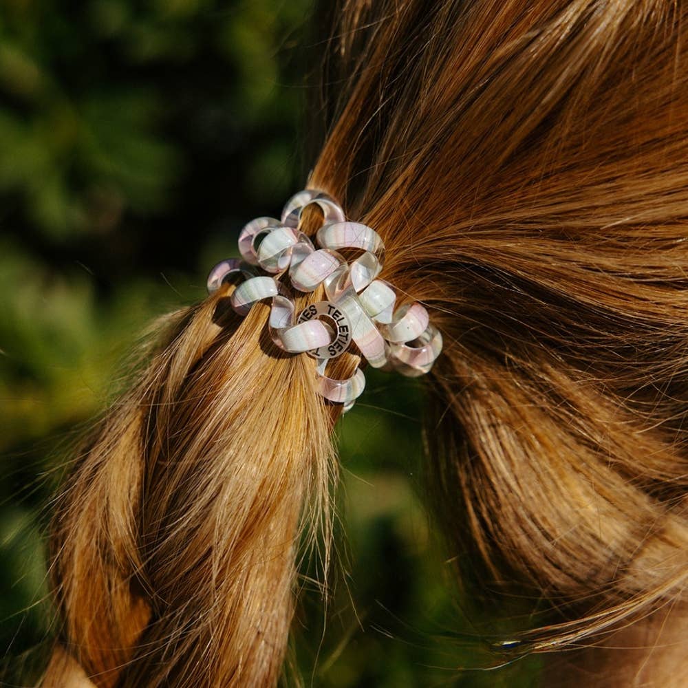 TELETIES - Opal Glow Large Hair Ties