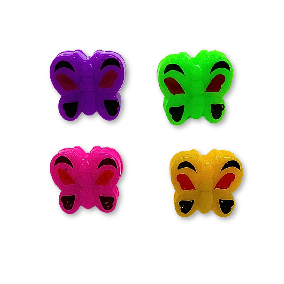 Plush Appeal LLC - LED Butterfly Ring - Assorted Colors (Dozen)