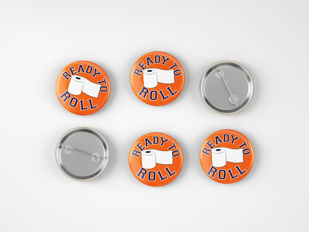 Cute As A Button - Auburn Ready To Roll Button