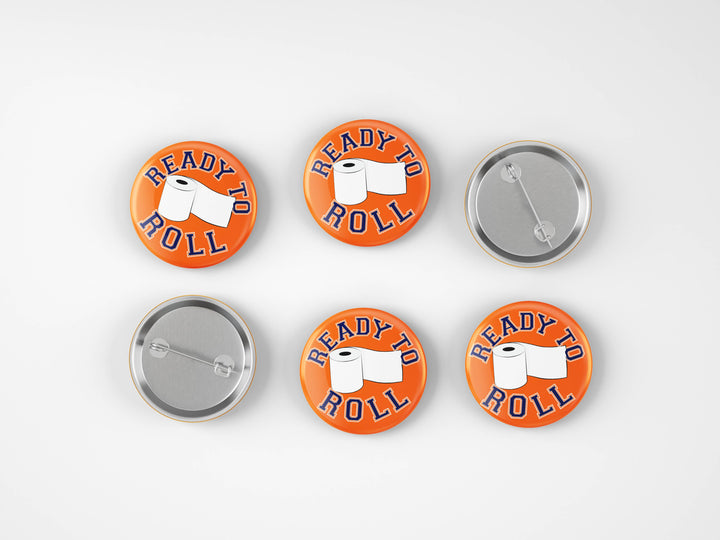 Cute As A Button - Auburn Ready To Roll Button