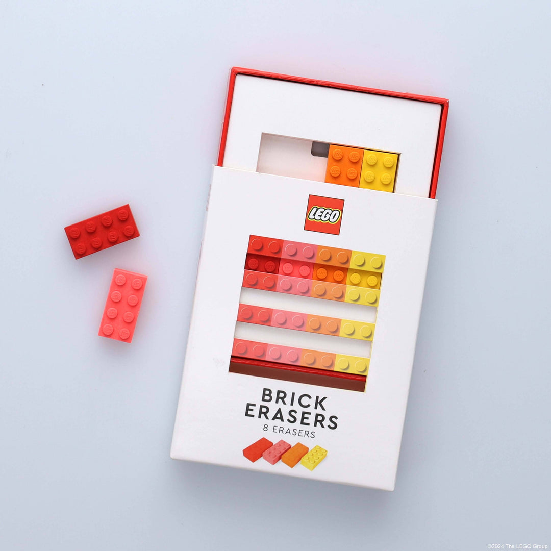 Chronicle Books - LEGO Brick Erasers (Multicolor)