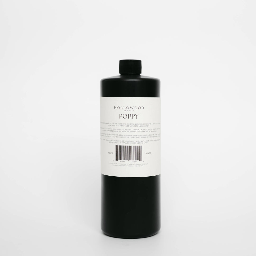 HOLLOWOOD FRAGRANCE - POPPY | 32 0Z |  MOP SOAP