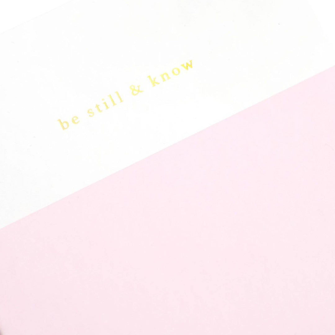 Church Notes Co. - Journal - Be Still & Know