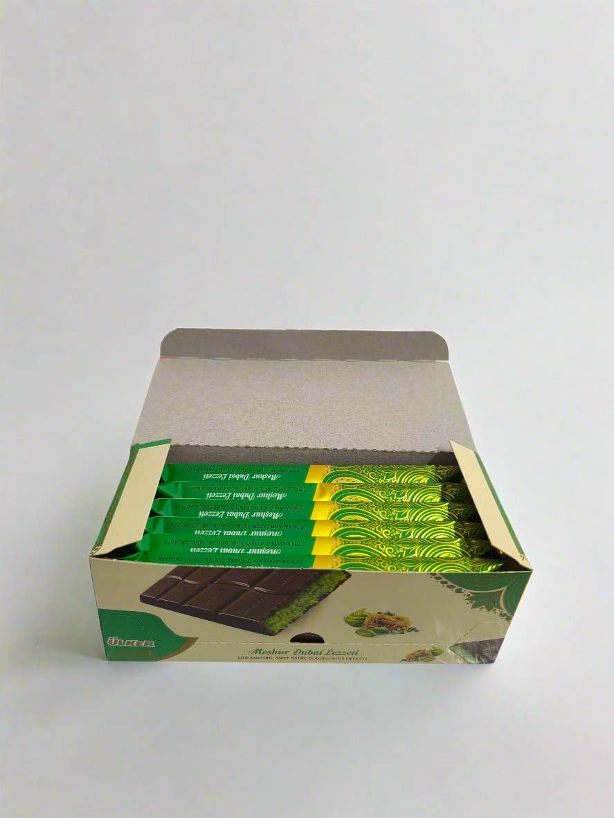 Aladdin - Ulker Dubai Chocolate: 1 Big Box (36 Pieces, 93g Each)