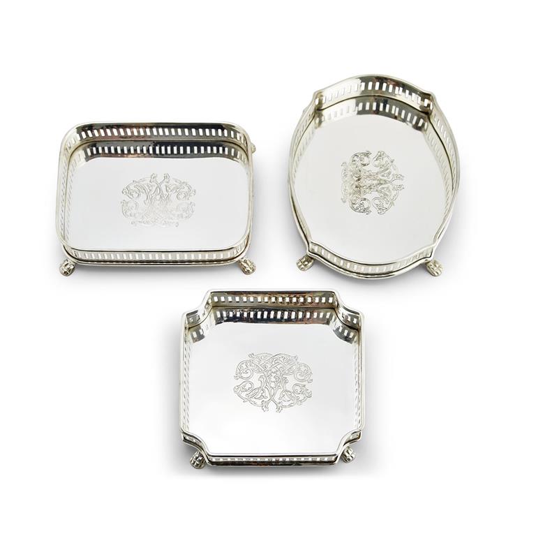 Galway Engraved Gallery Tray -3 Styles