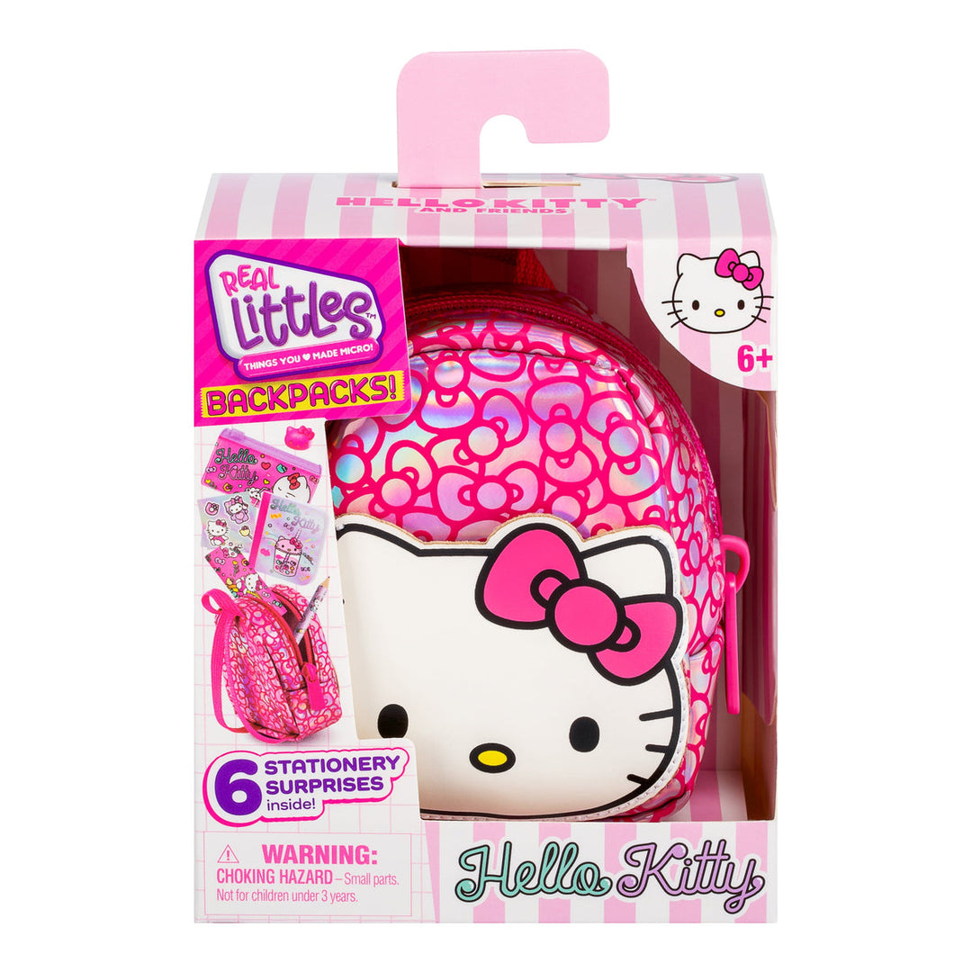 Real Littles Collectible Sanrio Backpack Hello Kitty