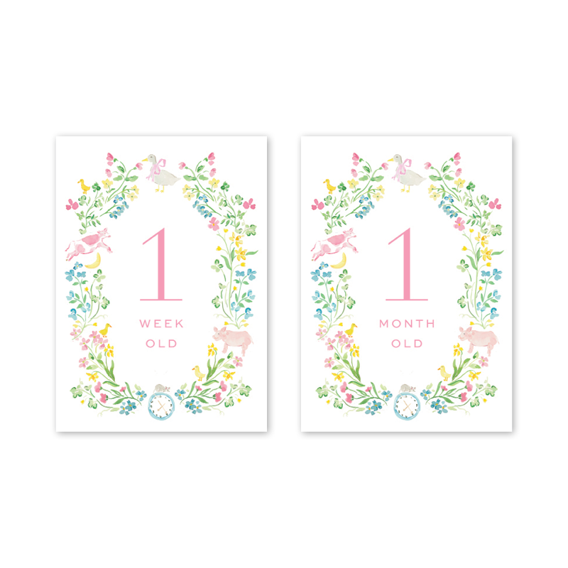 Dogwood Hill - Mother Goose Milestone Cards