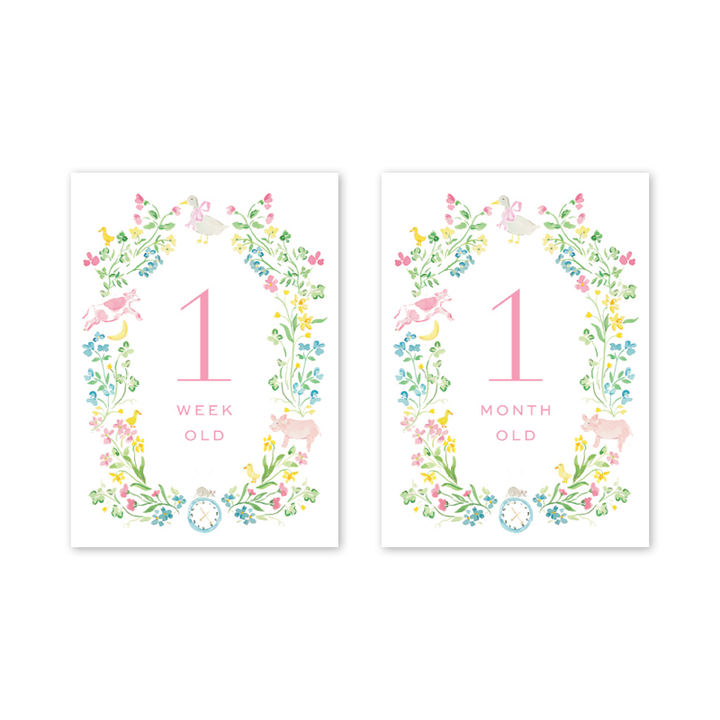 Dogwood Hill - Mother Goose Milestone Cards