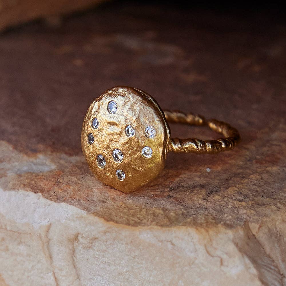 Agapée Jewelry - Lattea Ring | Jewelry Gold Gift Waterproof