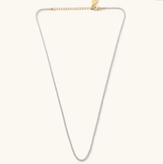 Nikki Smith Designs - Micro Tennis Necklace- Waterproof