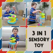 Roll & Drop 3-in-1 Sensory Toy