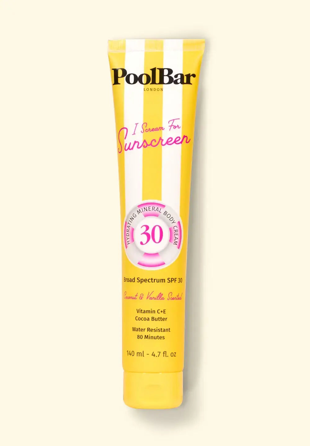 PoolBar London - Mineral SPF 30 Body Cream