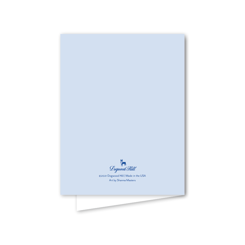 Dogwood Hill - Chinoiserie Gallery Birthday Card: Single Card