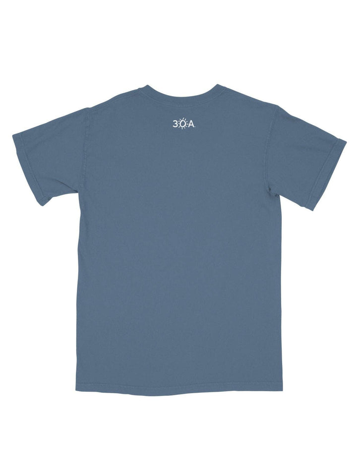 30A Gear - 30A Beach Happy Minimalistic T-Shirt: Light Green / XXL