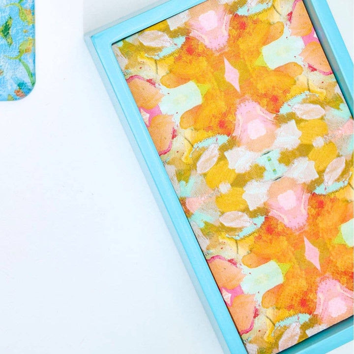 Laura Park Designs - Light Blue Bamboo Guest Towel Holder: One Size