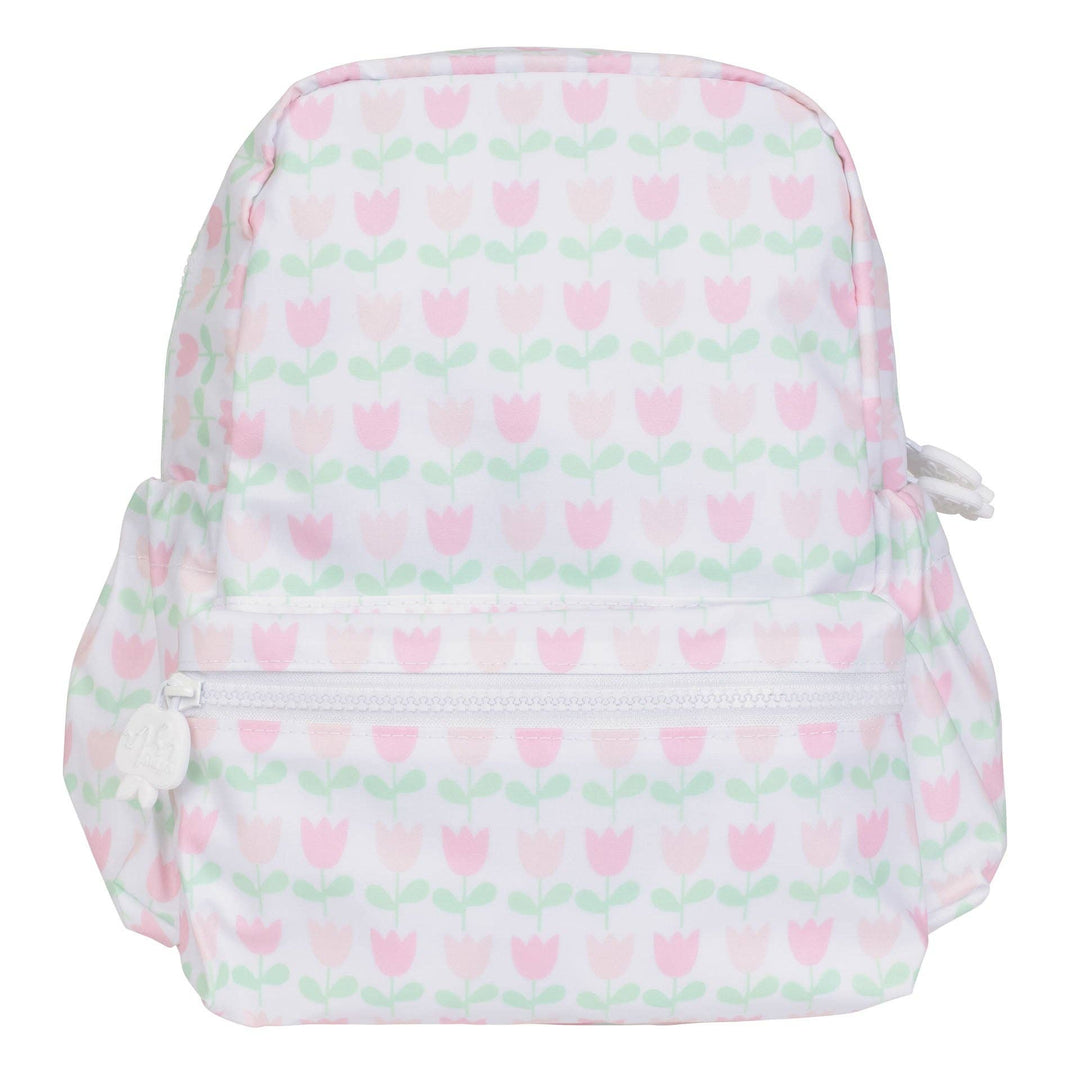 Apple Of My Isla - The Backpack in Tulips: Small