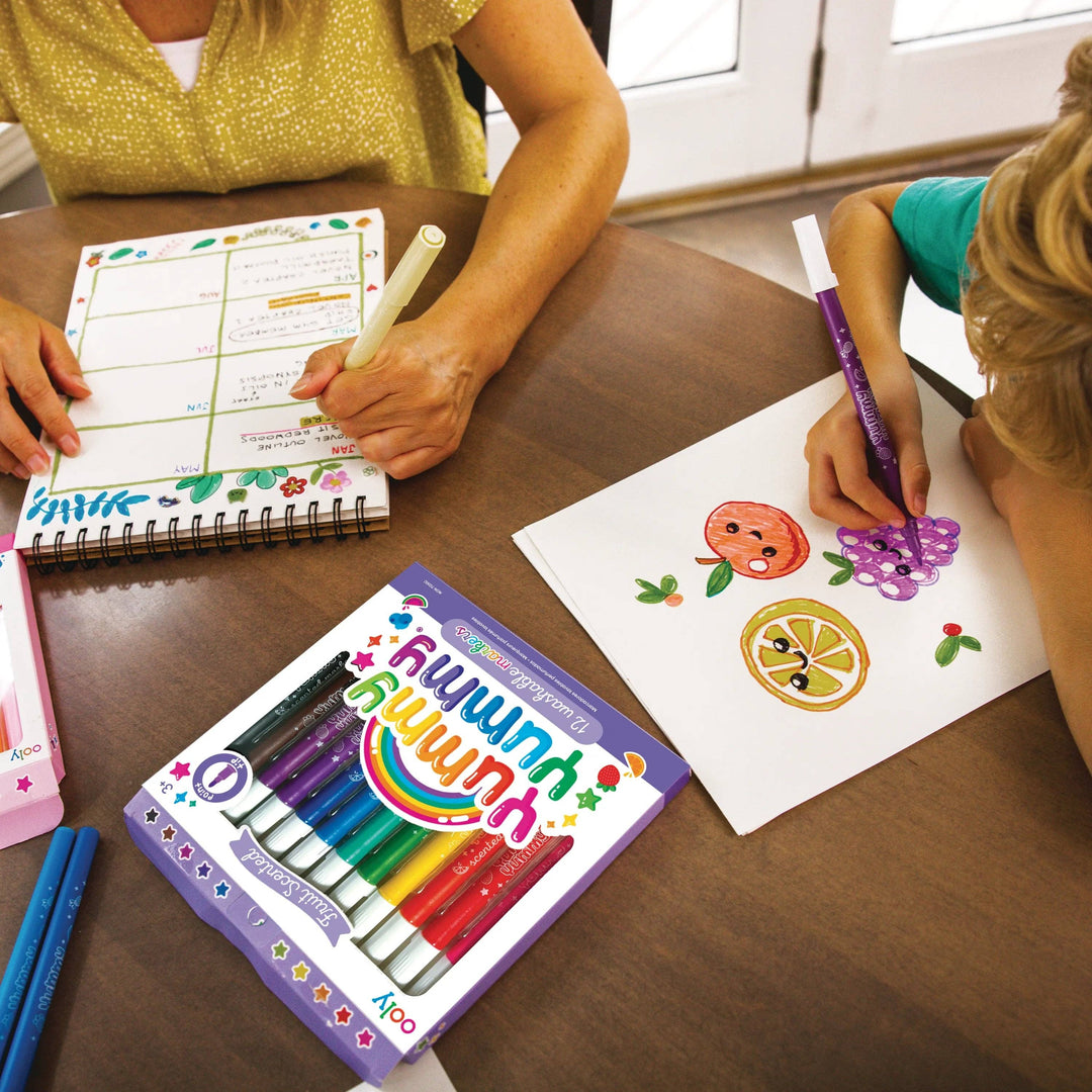 OOLY - Yummy Yummy Fruit Scented Markers - Set of 12