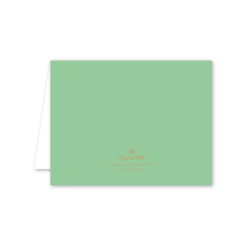 Dogwood Hill - Christmastide Bright: Single Card