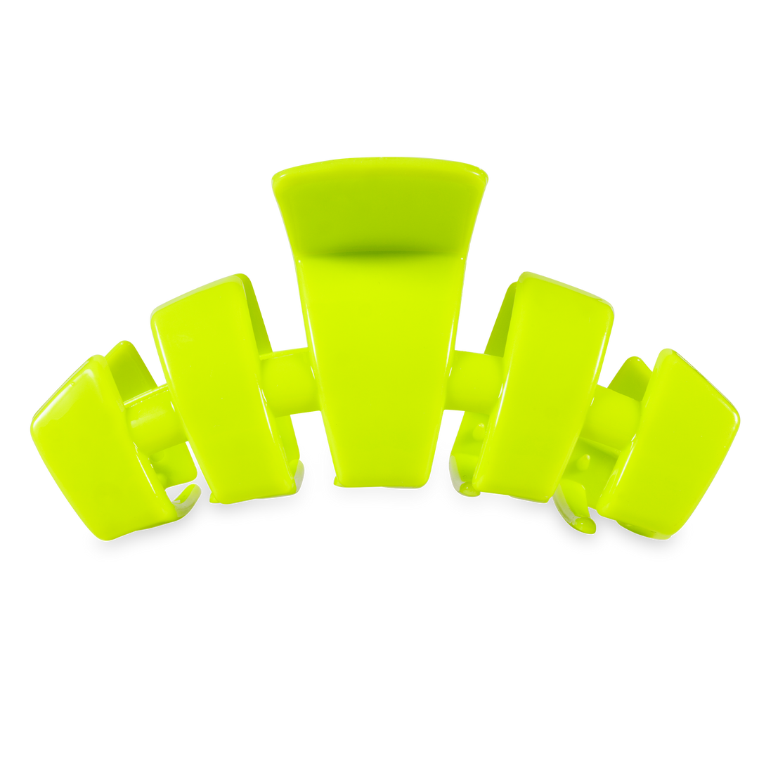TELETIES - Classic Hair Clip | Large | Summer Brights