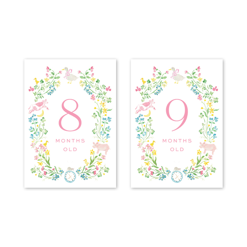 Dogwood Hill - Mother Goose Milestone Cards