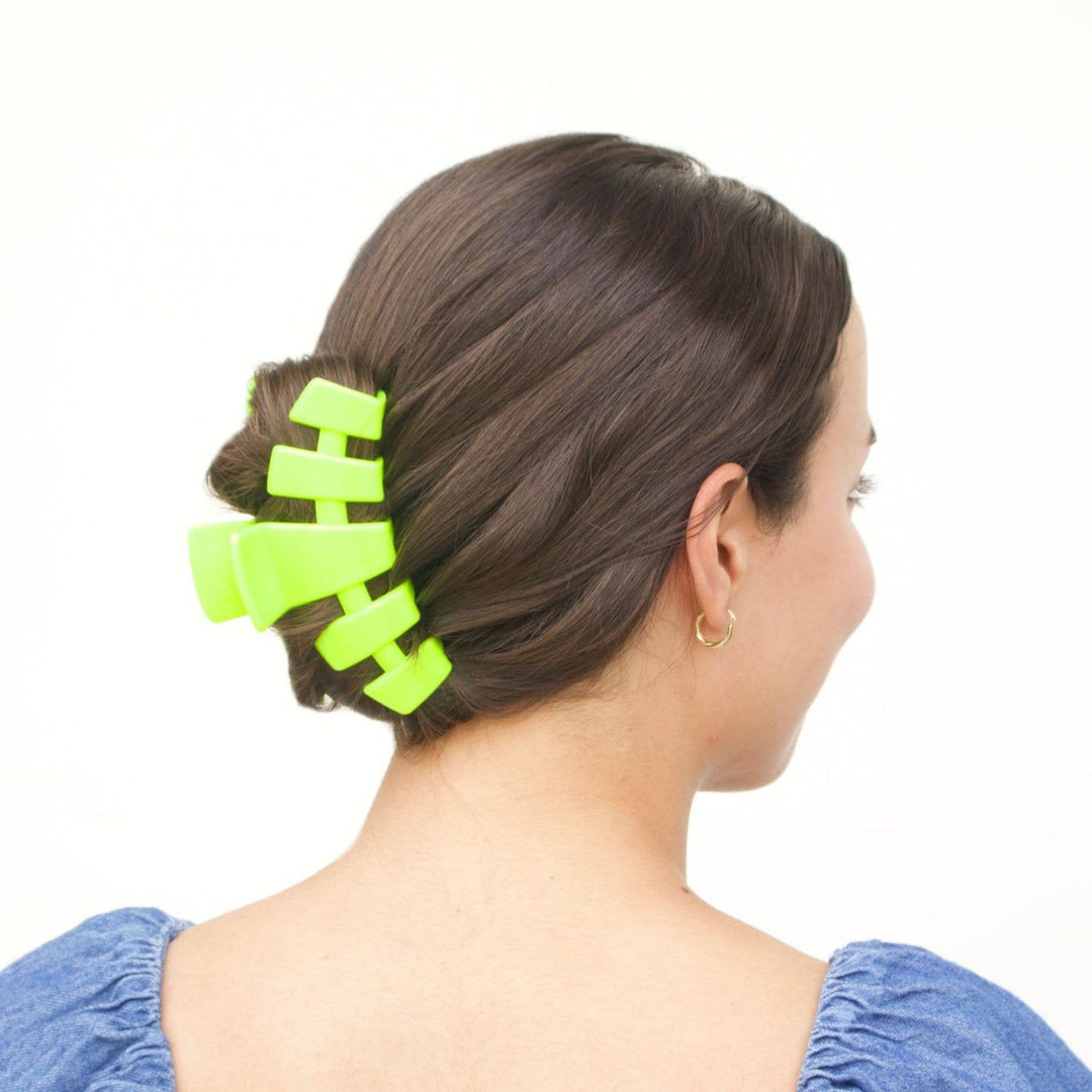 TELETIES - Classic Hair Clip | Large | Summer Brights