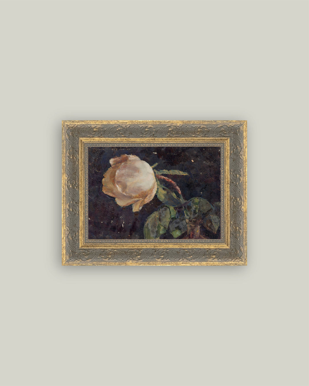 Petal Lane Home - Vase with Rose: 10x8