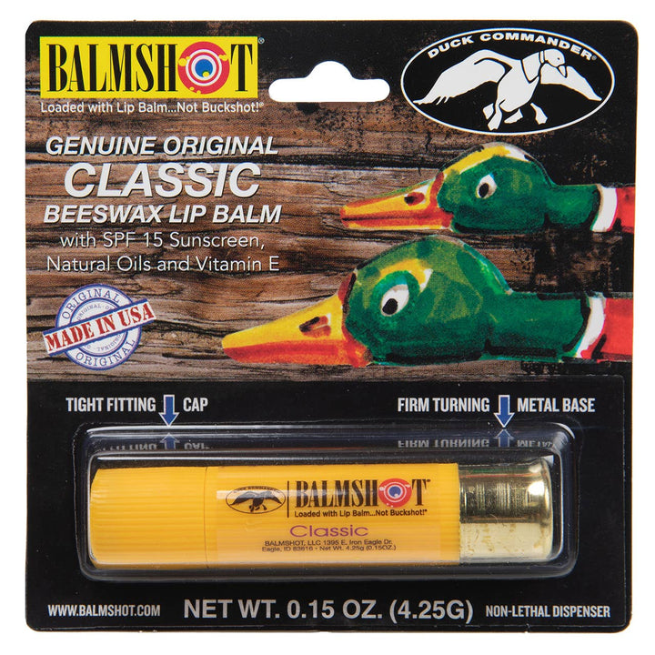 BALMSHOT Lip Balm - Balmshot & Duck Commander Beeswax SPF Lip Balm