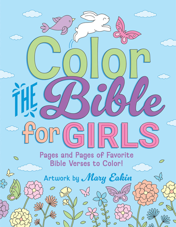 Harvest House Publishers Gift & Specialty Books - Color the Bible for Girls: Paperback / English