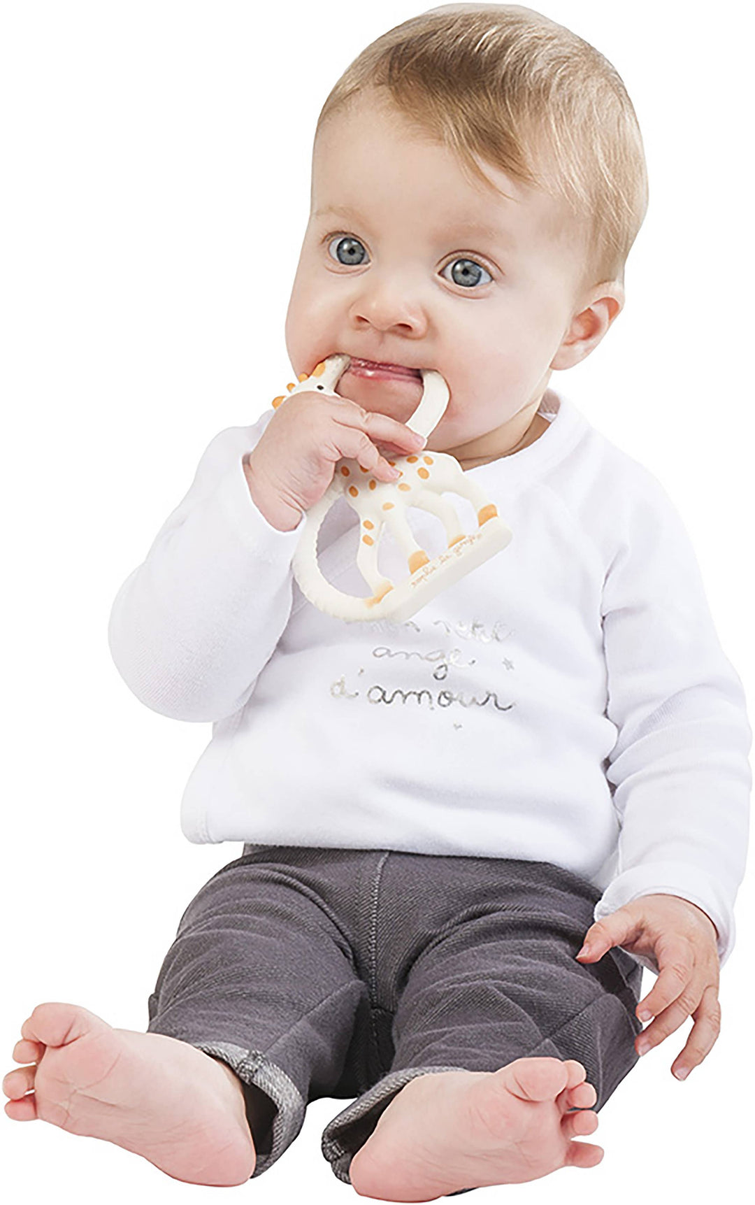 Sophie la Girafe by Calisson Toys. - Sophie la girafe Teething Ring (white box)