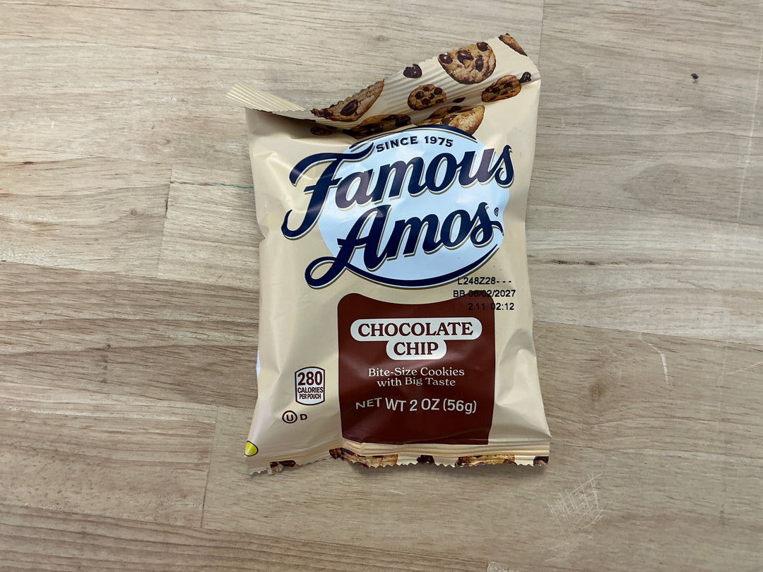 Famous Amos cookies