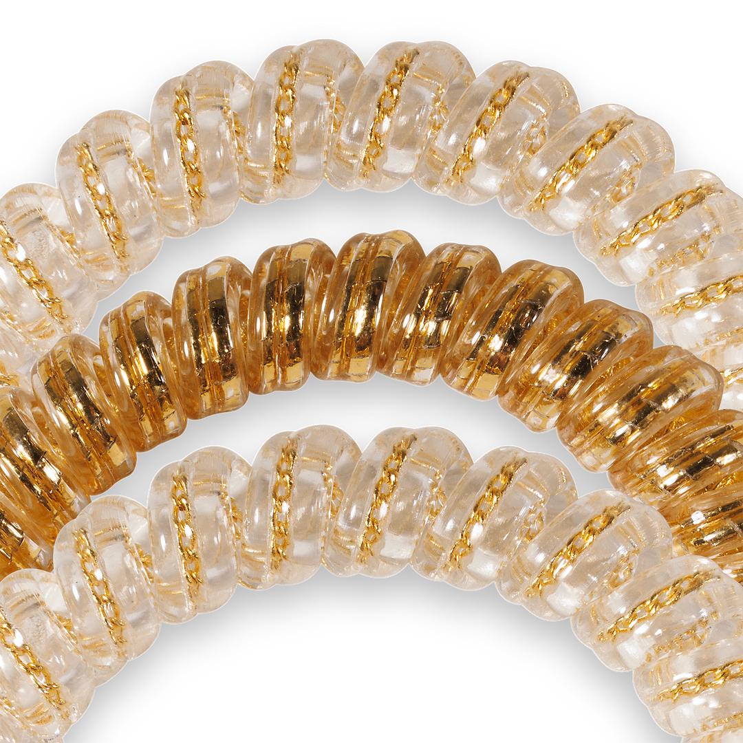TELETIES - Spiral Hair Coils | Small | Luxury Living Hair Ties