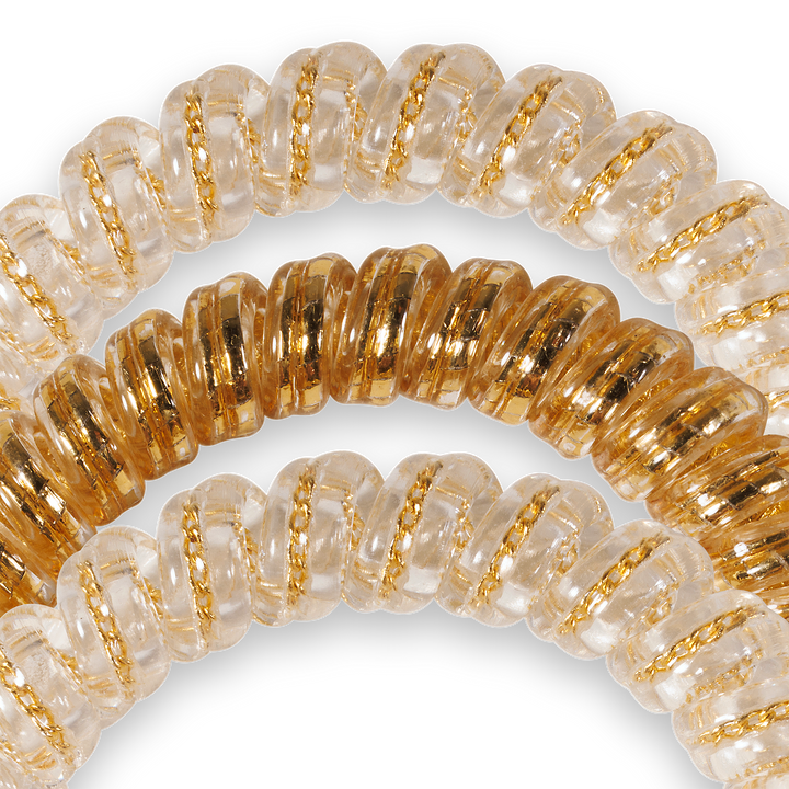 TELETIES - Spiral Hair Coils | Small | Luxury Living Hair Ties