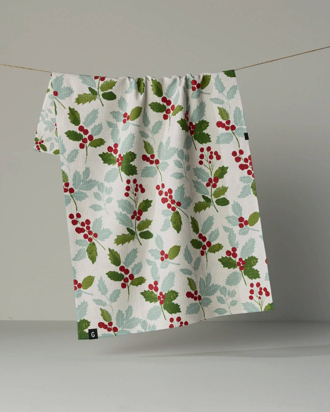 Geometry - Holly Lane Luxe Kitchen Towel - Holiday 2026
