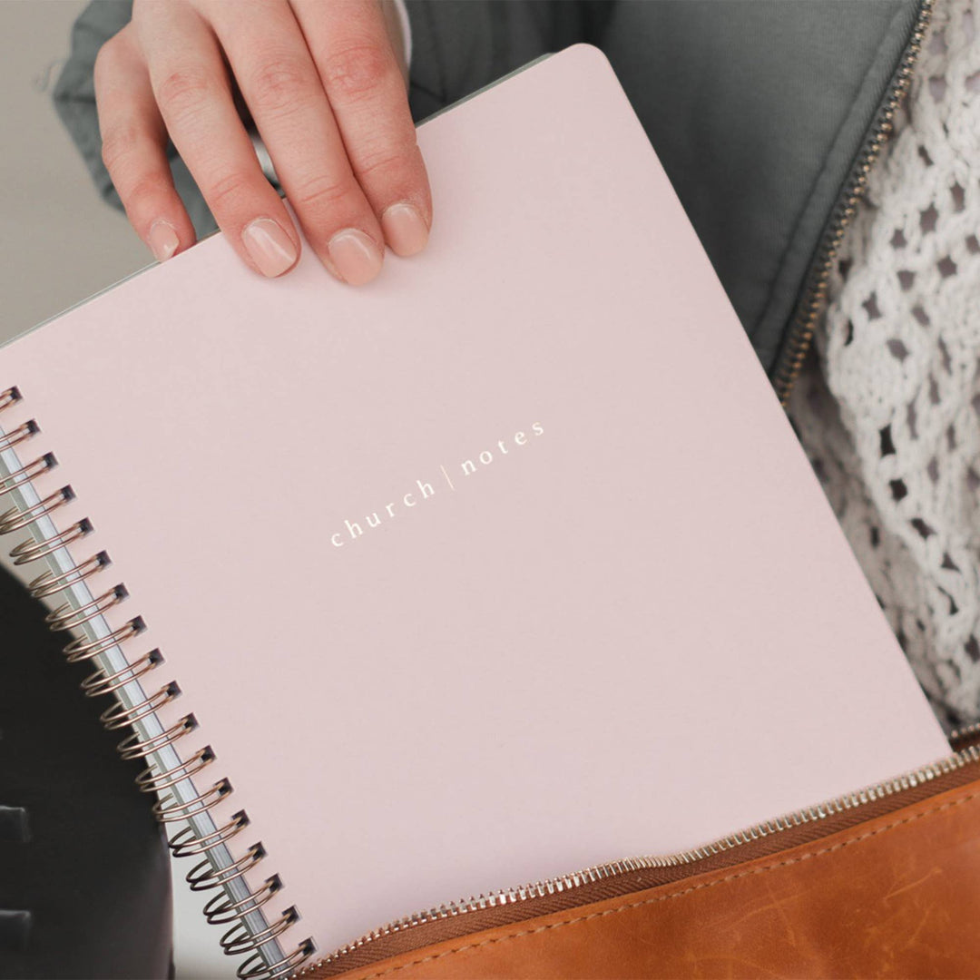 Church Notes Co. - Church Notes Notebook - Blush Pink