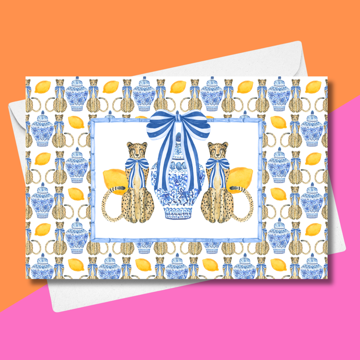 TAYLOR GRAY - Chinoiserie NOTECARD set