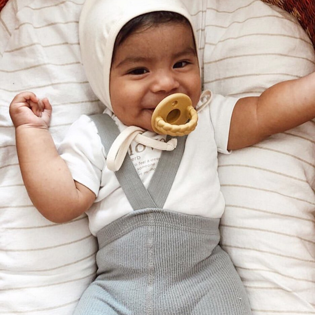 Itzy Ritzy - Sweetie Soother™ Pacifier Sets (2-pack): Robin's Egg Blue + Navy Cables
