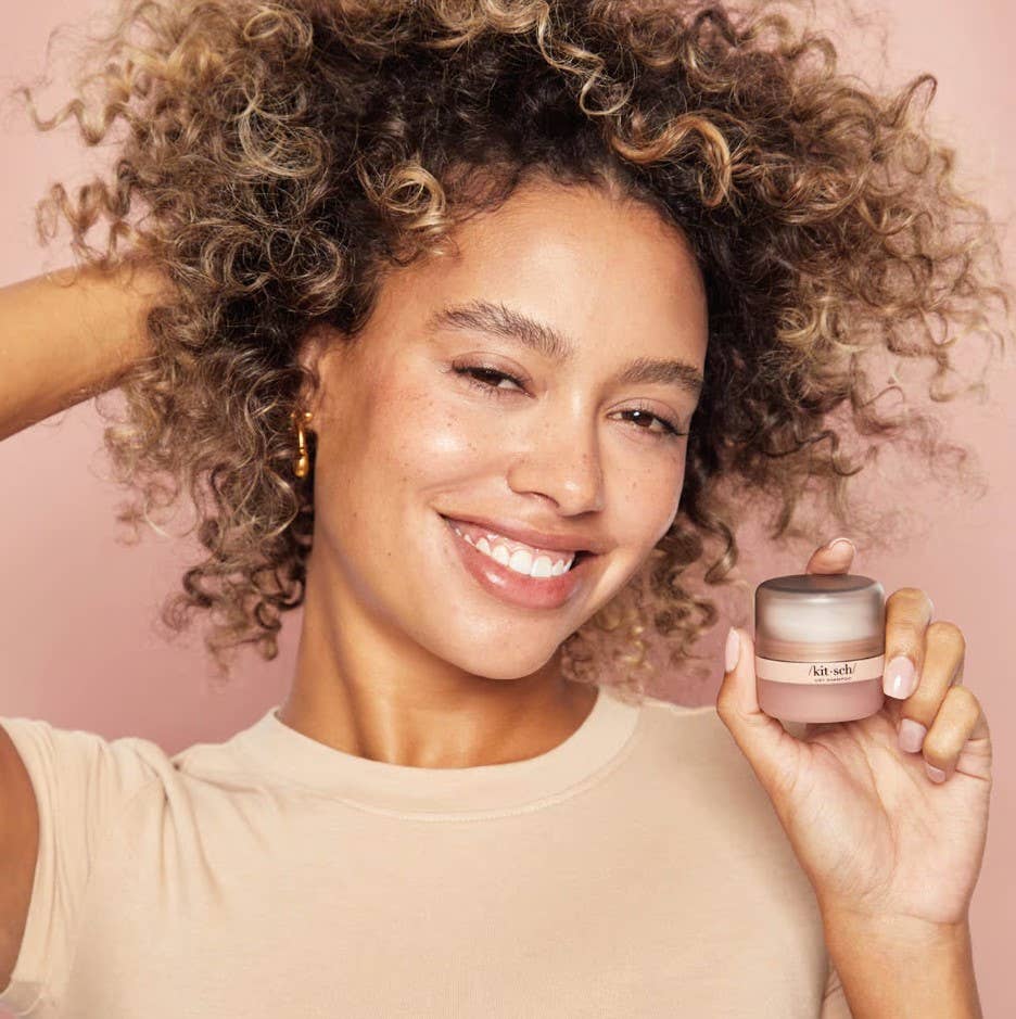 KITSCH - Light Volumizing Rice Protein Dry Shampoo with Puff