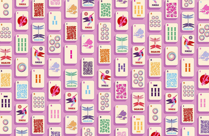 TAYLOR GRAY - 11x17 MAHJONG MADNESS insert set of 10